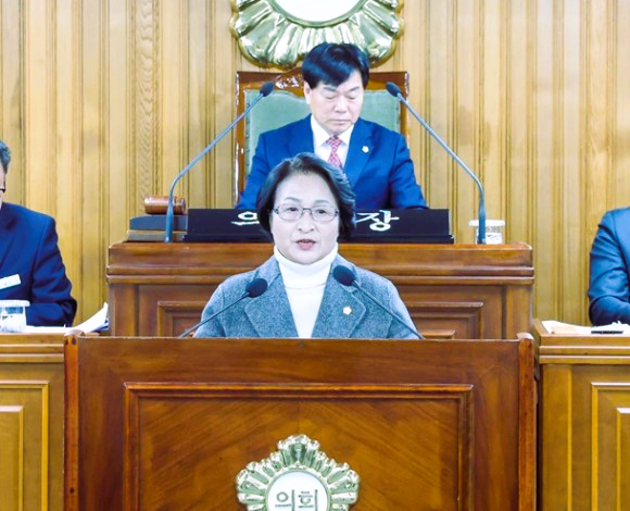 영주시의회 김정숙 의원(국힘,비례대표)은 최근 제289회 영주시의회 임시회 제1차 본회의에서 5분발언을 펼쳤다